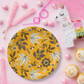 Herbstleaves, Berries & Acorns Pappteller (Party)