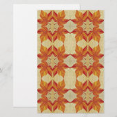 Herbstleaves Briefpapier (Vorne/Hinten)