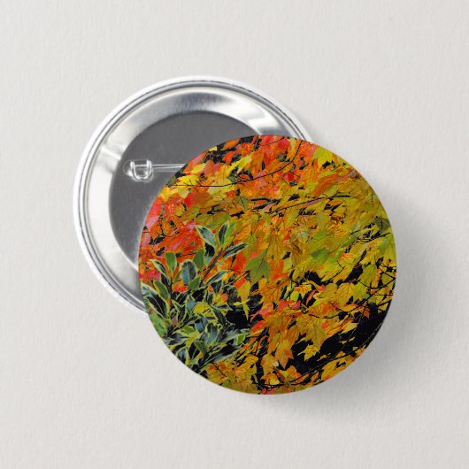 Herbstleaves Button (Vorne & Hinten)