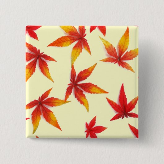Herbstleaves Button (Vorderseite)