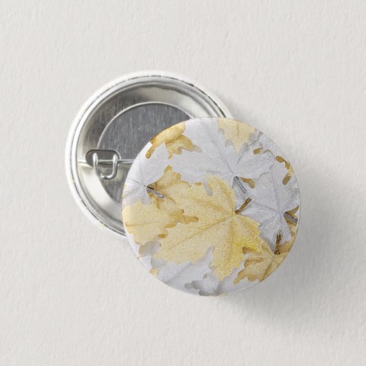 Herbstleaves Button (Vorne & Hinten)