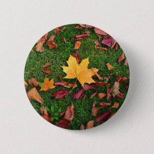 Herbstleaves Button