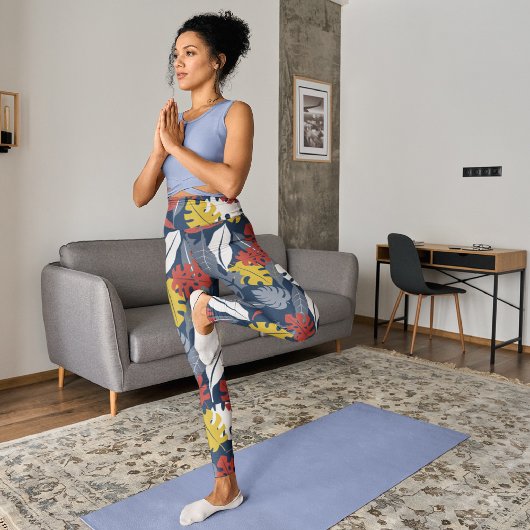 Herbstleaves Capri Leggings