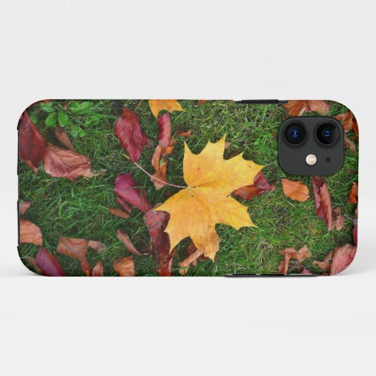 Herbstleaves Case-Mate iPhone Hülle (Rückseite (Horizontal))