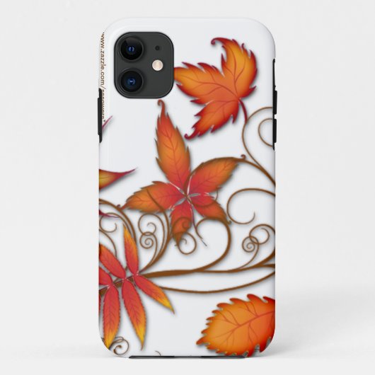 Herbstleaves Case-Mate iPhone Hülle (Rückseite)