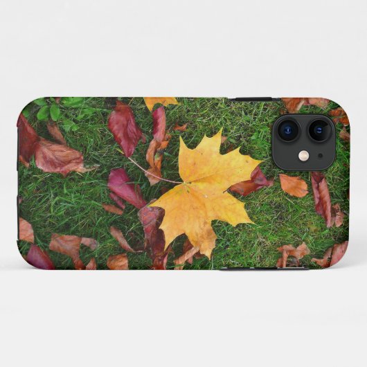Herbstleaves Case-Mate iPhone Hülle (Rückseite (Horizontal))