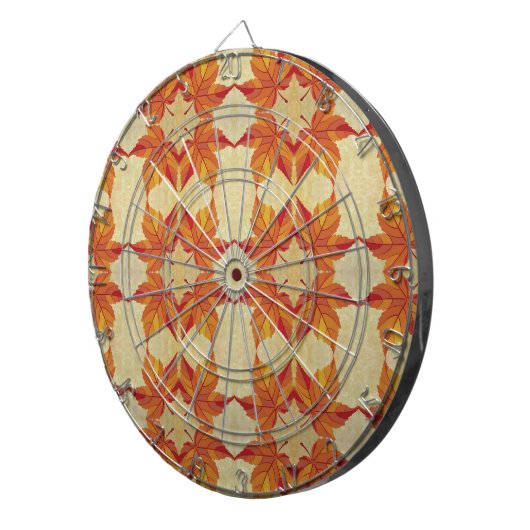 Herbstleaves Dartscheibe (Vorderseite rechts)