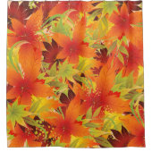 Herbstleaves Duschvorhang (Vorderseite)