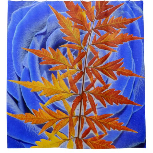 Herbstleaves Duschvorhang (Vorderseite)