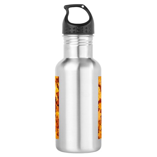 Herbstleaves Edelstahlflasche (Rückseite)