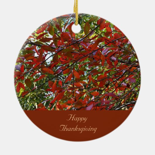 Herbstleaves Erntedank Ornament (Hinten)