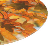 Herbstleaves fallen Blätter Schneidebrett (Ecke)