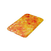 Herbstleaves fallen Farbe Bäume gelb Badematte (Schrägansicht)