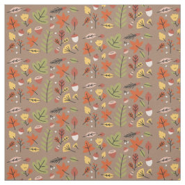 Herbstleaves fallen Gemustert Stoff