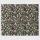 Herbstleaves fallen geschenkpapier (Flach)