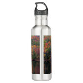 Herbstleaves Fallfarben-Flasche Wasser Edelstahlflasche (Rückseite)