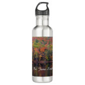 Herbstleaves Fallfarben-Flasche Wasser Edelstahlflasche (Vorderseite)