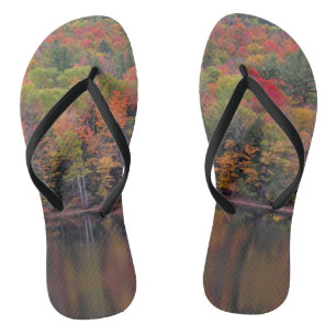 Herbstleaves Fallfarben-Flip-Flops Badesandalen