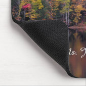 Herbstleaves Fallfarben-Maus-Pad Mousepad (Ecke)
