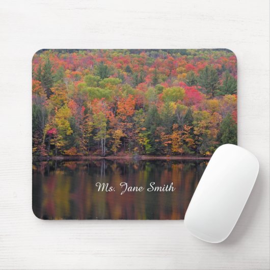 Herbstleaves Fallfarben-Maus-Pad Mousepad (Mit Mouse)