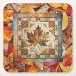 Herbstleaves Fallleaf Paper Untersetzer