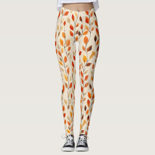 Herbstleaves Fallmuster Leggings