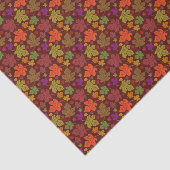 Herbstleaves farbenfrohe Fall Maple Leaf Muster Seidenpapier (Ausschnitt)