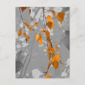 Herbstleaves Feiertagspostkarte (Vorderseite)