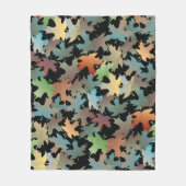 Herbstleaves Fleece Blanket (Vorderseite)