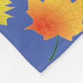 Herbstleaves Fleece Blanket (Ecke)