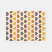 Herbstleaves Fleecedecke (Vorderseite (Horizontal))