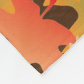 Herbstleaves Fleecedecke (Ecke)