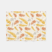 Herbstleaves Fleecedecke (Vorderseite (Horizontal))