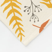 Herbstleaves Fleecedecke (Ecke)