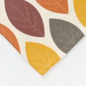 Herbstleaves Fleecedecke (Ecke)