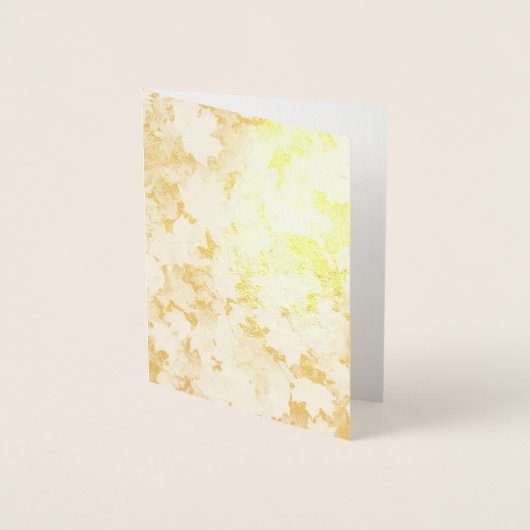 Herbstleaves Folienkarte (Vorderseite)