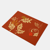 Herbstleaves Fußmatte (Schrägansicht)