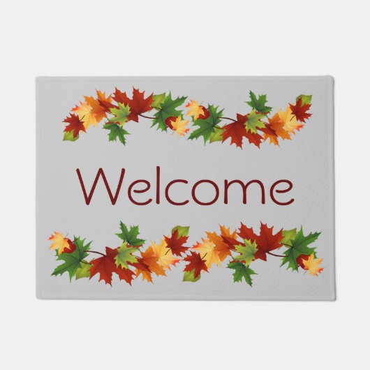Herbstleaves Fußmatte (Vorderseite)