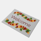 Herbstleaves Fußmatte (Schrägansicht)