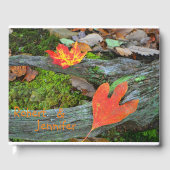 Herbstleaves Gästebuch (Vorderseite)