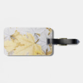 Herbstleaves Gepäckanhänger (Rückseite horizontal)