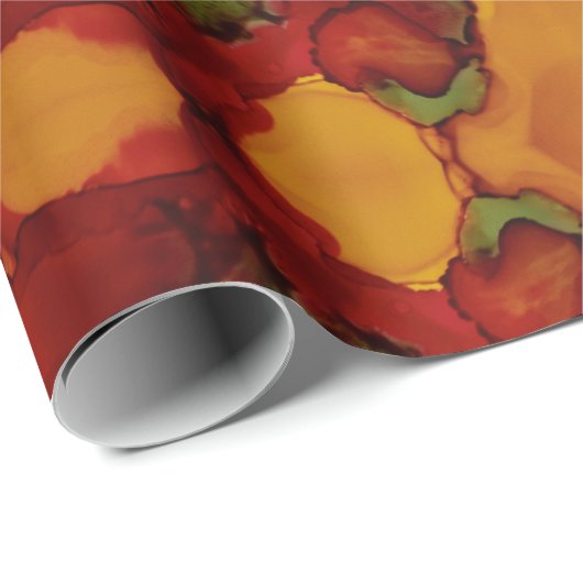 Herbstleaves Geschenkpapier (Rolleneckpunkt)