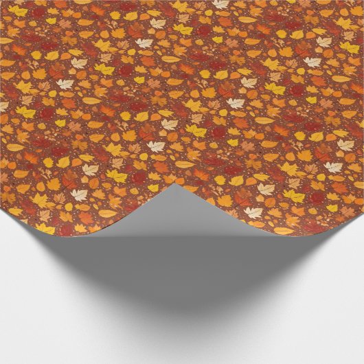 Herbstleaves Geschenkpapier (Ecke)