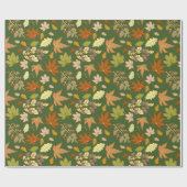 Herbstleaves Geschenkpapier (Flach)