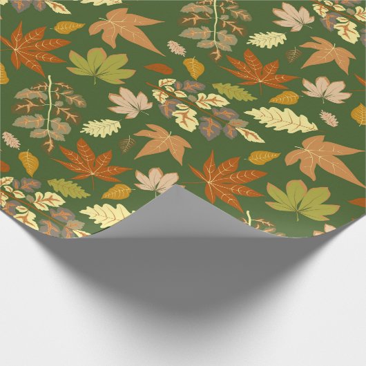 Herbstleaves Geschenkpapier (Ecke)