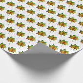 Herbstleaves Geschenkpapier (Ecke)