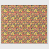 Herbstleaves Geschenkpapier (Flach)