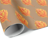 Herbstleaves Geschenkpapier (Rolleneckpunkt)