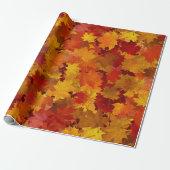 Herbstleaves Geschenkpapier (Ungerollt)