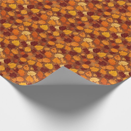 Herbstleaves Geschenkpapier (Ecke)